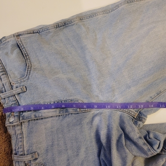 J.CREW FACTORY HIGH RISE CLASSIC VINTAGE LIGHT WASH, SZ 31 - Picture 12 of 14